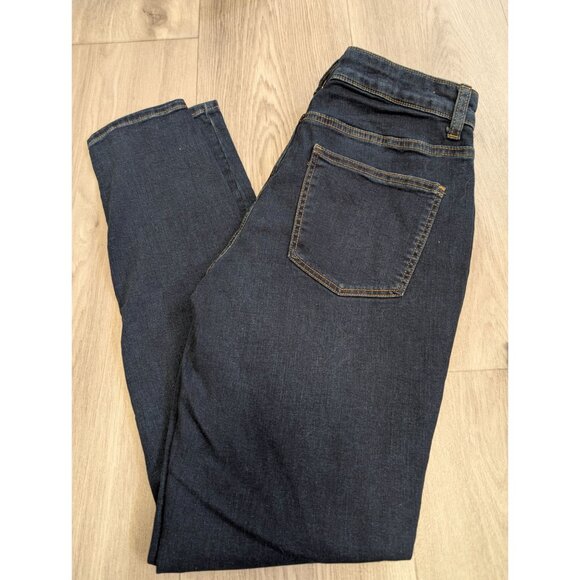 Talbots Simply Flattering Collection Womens Size 6 Dark Wash Denim Jeggings With - Picture 1 of 6
